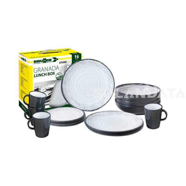 Set Di Stoviglie Lunch Box Granada STOVIGLIE OUTDOOR Solandata 3