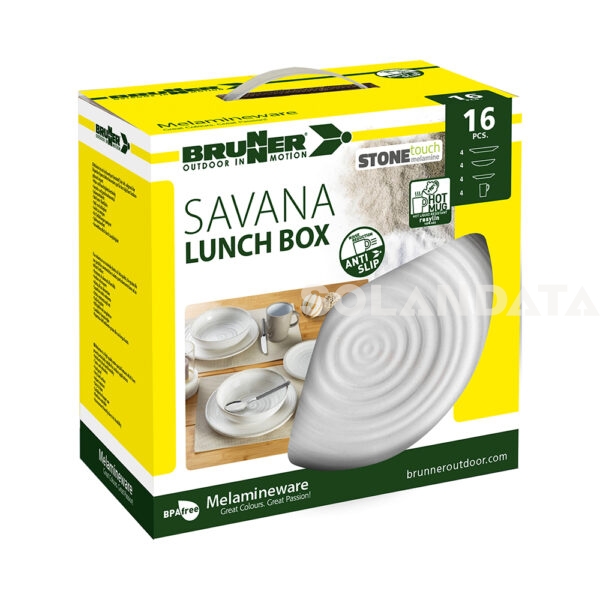 Set Di Stoviglie Lunch Box Savana STOVIGLIE OUTDOOR Solandata 5