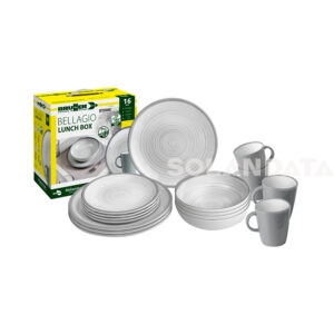 Set Di Stoviglie Lunch Box Bellagio STOVIGLIE OUTDOOR Solandata