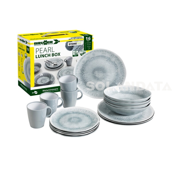 Set Di Stoviglie Lunch Box Pearl STOVIGLIE OUTDOOR Solandata 3