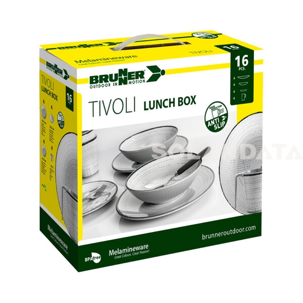 Set Di Stoviglie Lunch Box Tivoli STOVIGLIE OUTDOOR Solandata 5