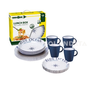 Set Di Stoviglie Lunch Box Blue Ocean STOVIGLIE OUTDOOR Solandata