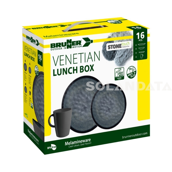 Set Di Stoviglie Lunch Box Venetian STOVIGLIE OUTDOOR Solandata 5