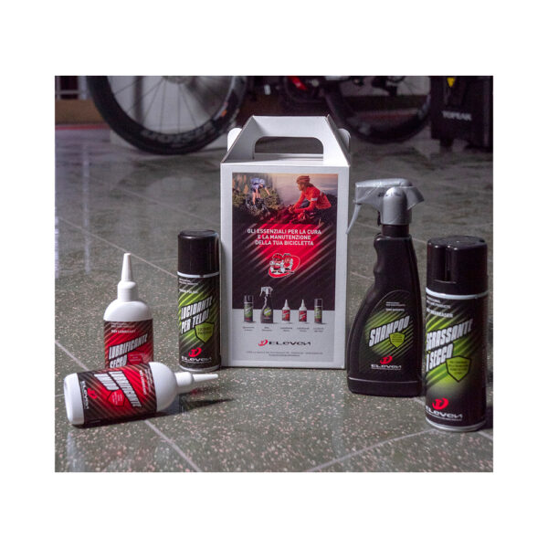 Kit Eleven “Gli Essenziali” Prodotti Per La Cura E Manutenzione ACCESSORI BICI Solandata 3