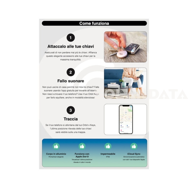 Orbit Keys Porta Chiavi (Ios) ACCESSORI BICI Solandata 6