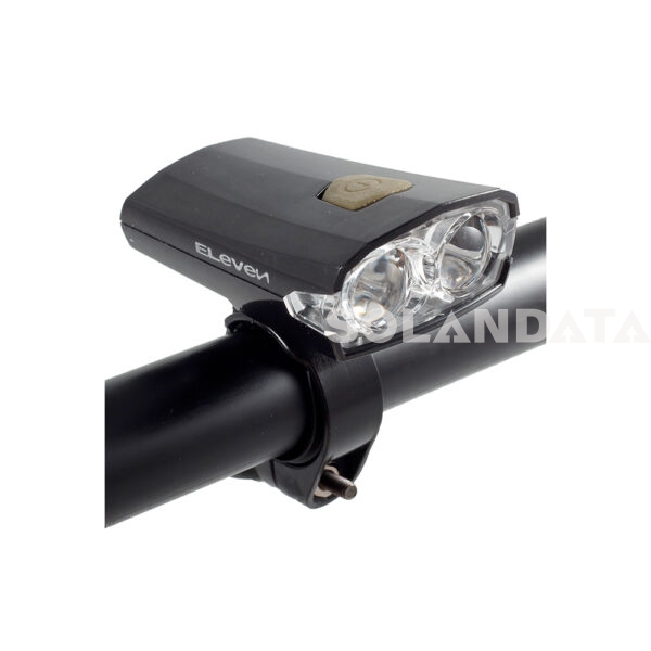 Fanalino Anteriore Ricaricabile Usb 2 Led ACCESSORI BICI Solandata 5