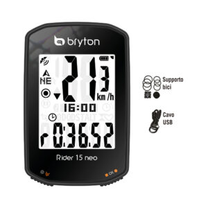 Bryton Ciclocomputer Rider 15E Neo ACCESSORI BICI Solandata