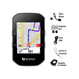 Bryton Ciclocomputer Rider S500E Gps Touchscreen ACCESSORI BICI Solandata