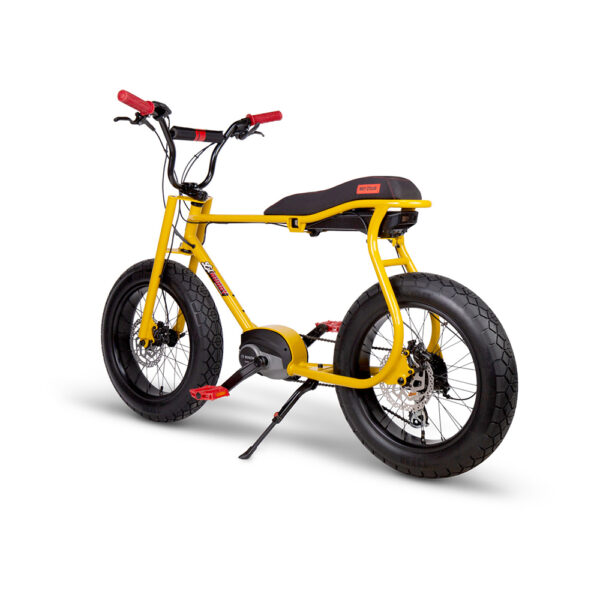 E- Bike Lil’Buddy 20″ Motore Bosch Active-Line 250W Batteria 300Wh Bianco Giallo E-Bike Solandata 6