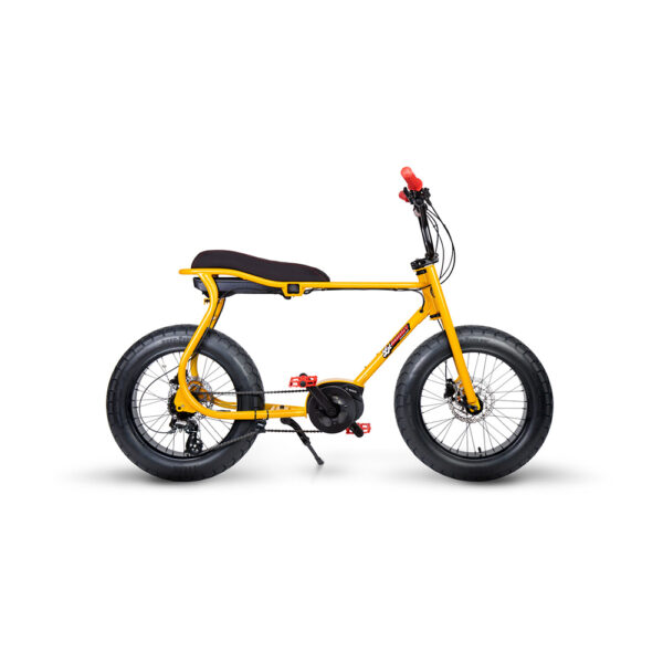 E- Bike Lil’Buddy 20″ Motore Bosch Active-Line 250W Batteria 300Wh Bianco Giallo E-Bike Solandata 4